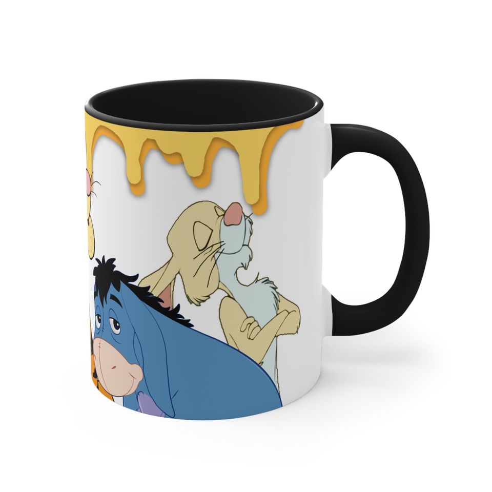 Winnie The Pooh Disney Accent Coffee Mug, 11oz