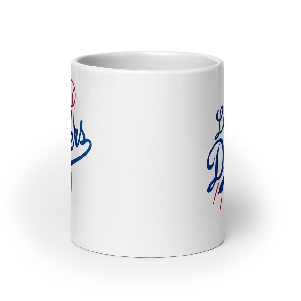 Los Doyers White Glossy Mug
