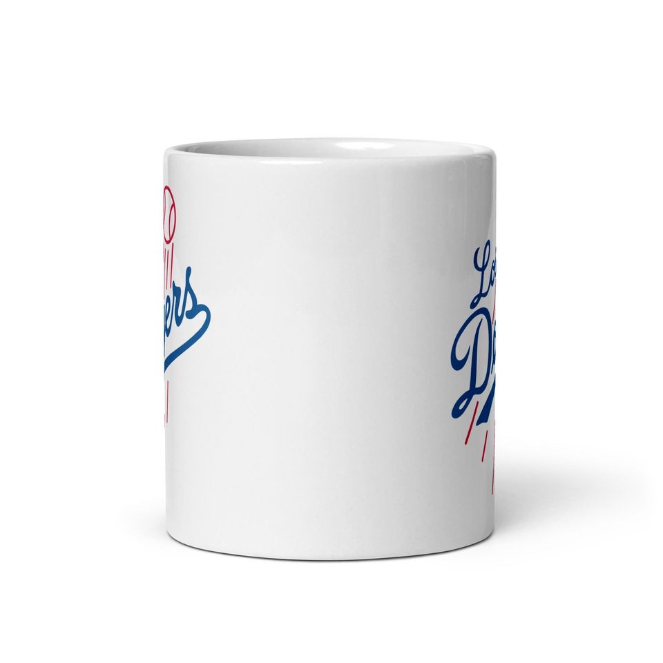 Los Doyers White Glossy Mug