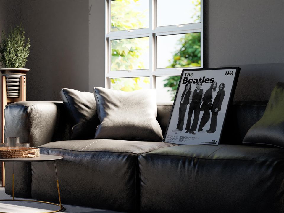 The Beatles ,  FHD Wall Decor, Wall Hangings, , Museum Poster,