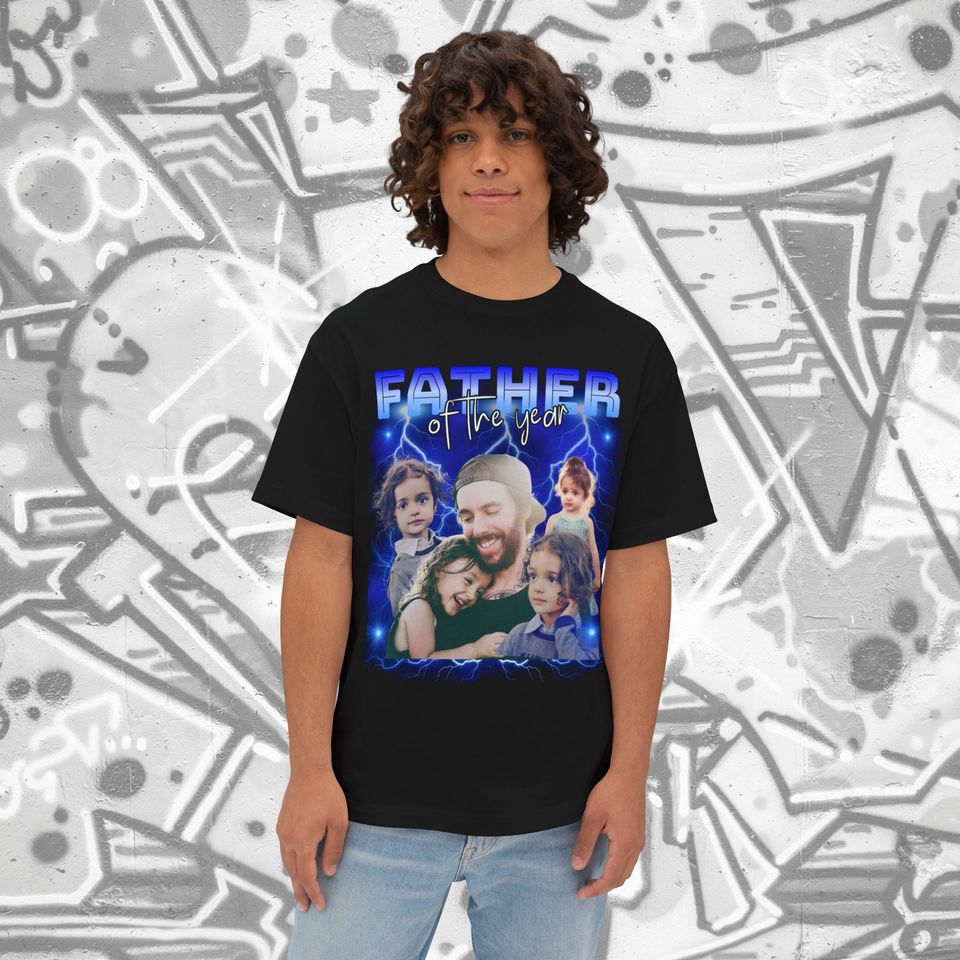 Best Dad Bootleg Rap Tee - Father's Day Gift Idea - Vintage Inspired Custom Tee