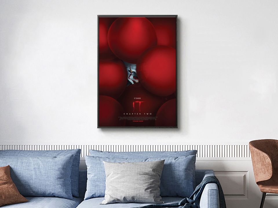 IT Poster, Pennywise Poster, Wall Decor