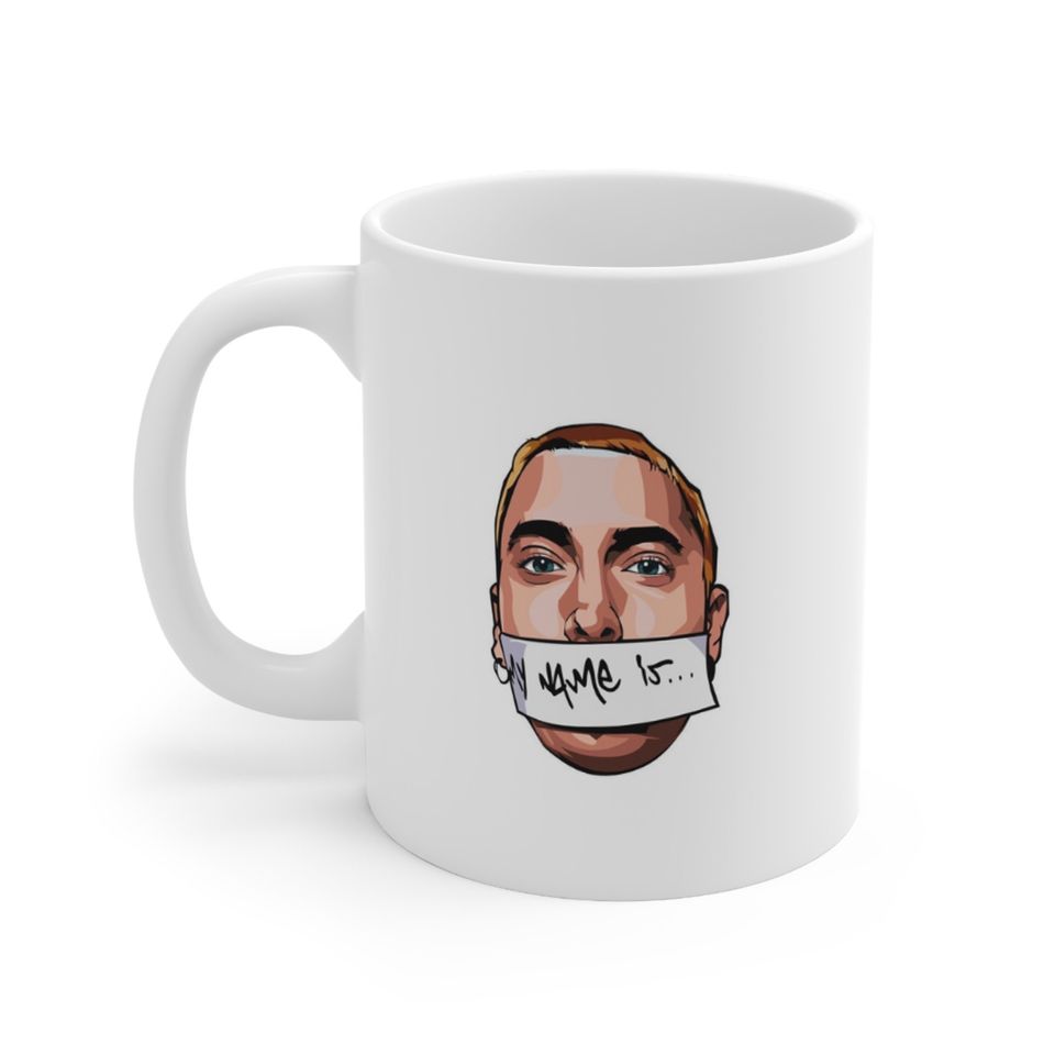 Ceramic Mug - Celebrity Edition - Eminem - Coffee cup, tea cup - Pencil holder