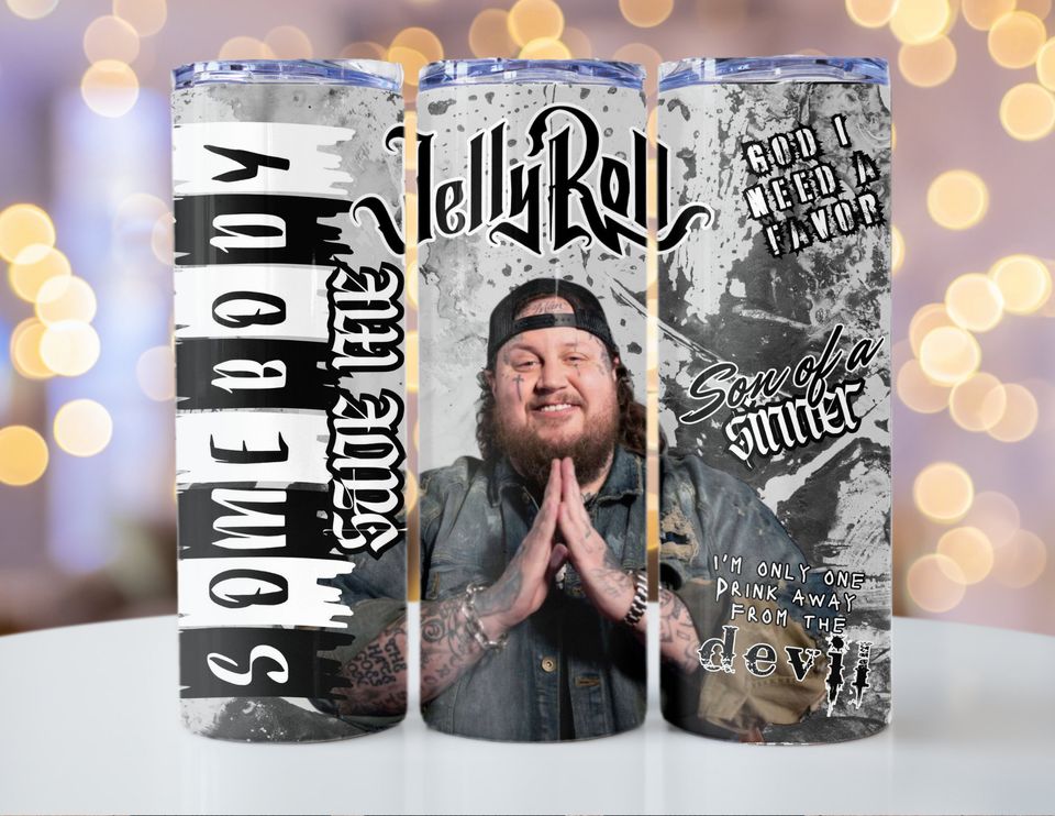 20 Oz Jelly Roll Tumbler