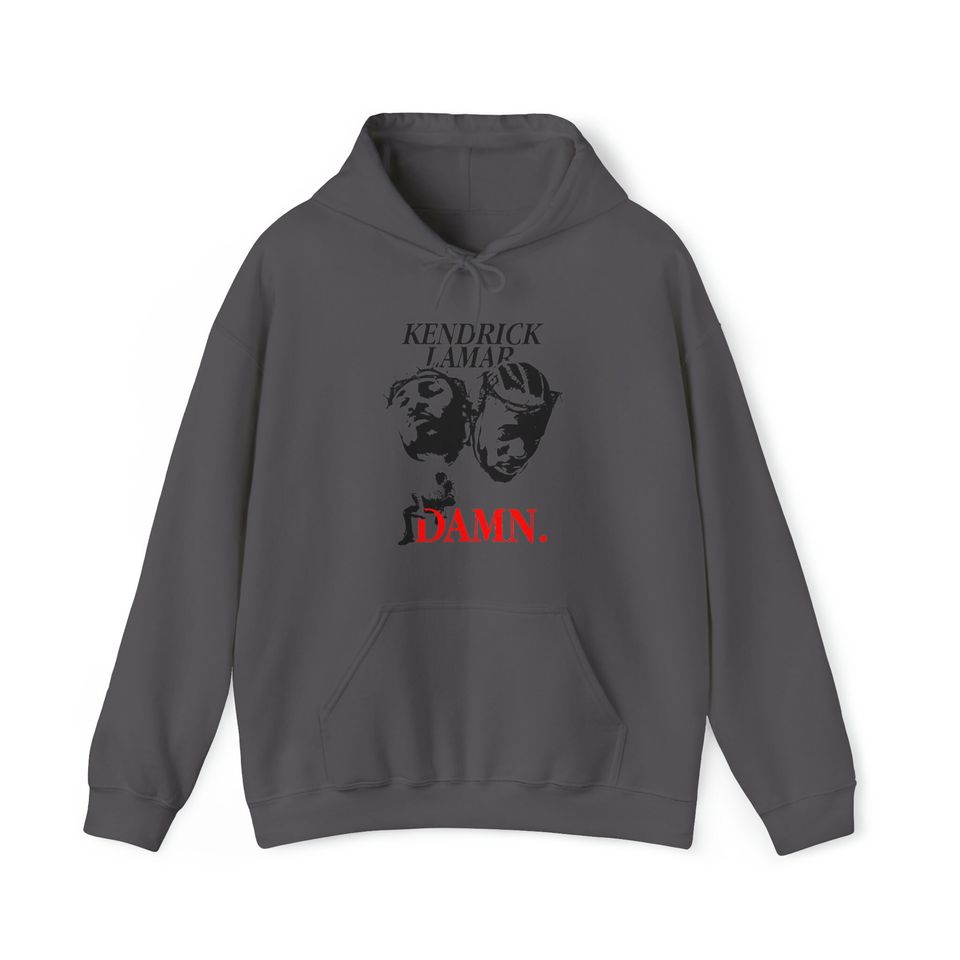 Kendrick Lamar - DAMN Hoodie, Kendrick Graphic sweatshirt
