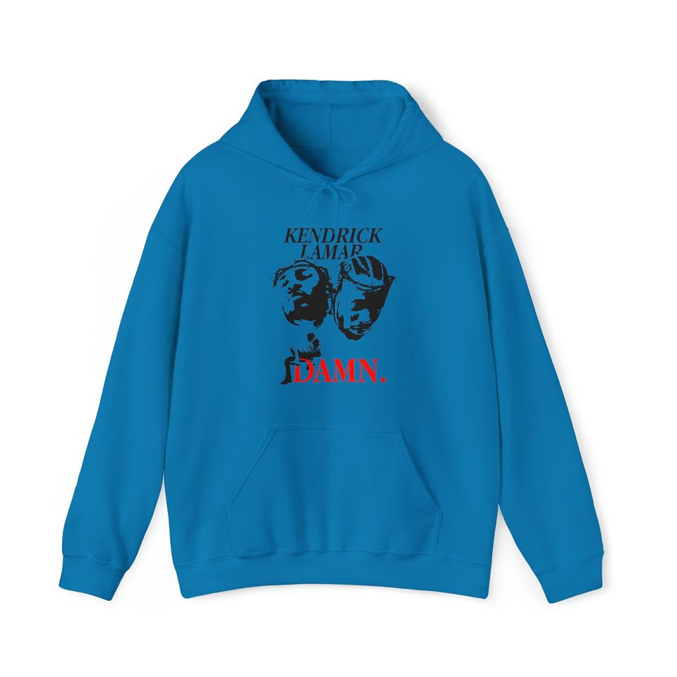 Kendrick Lamar - DAMN Hoodie, Kendrick Graphic sweatshirt