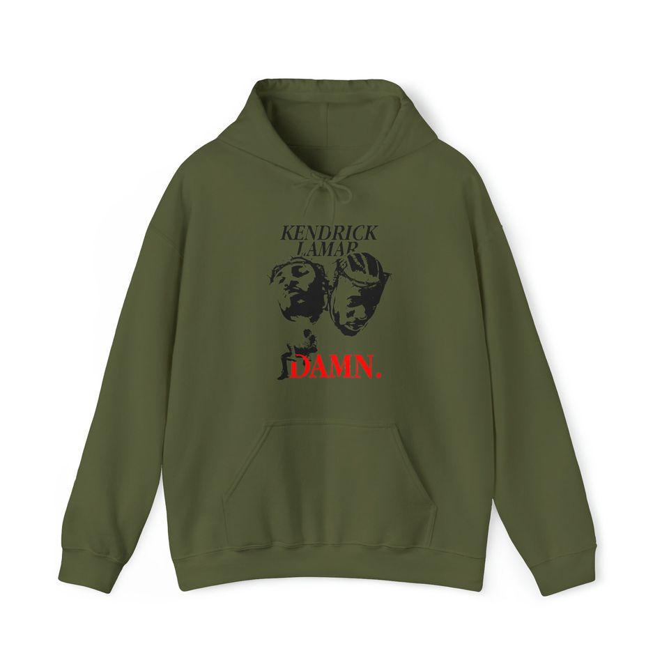 Kendrick Lamar - DAMN Hoodie, Kendrick Graphic sweatshirt