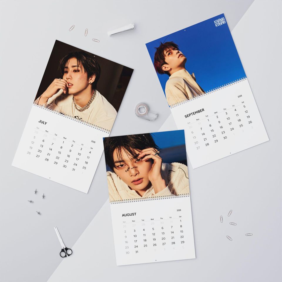 2026 Stray Kids Wall Calendar Kpop Fan Gift