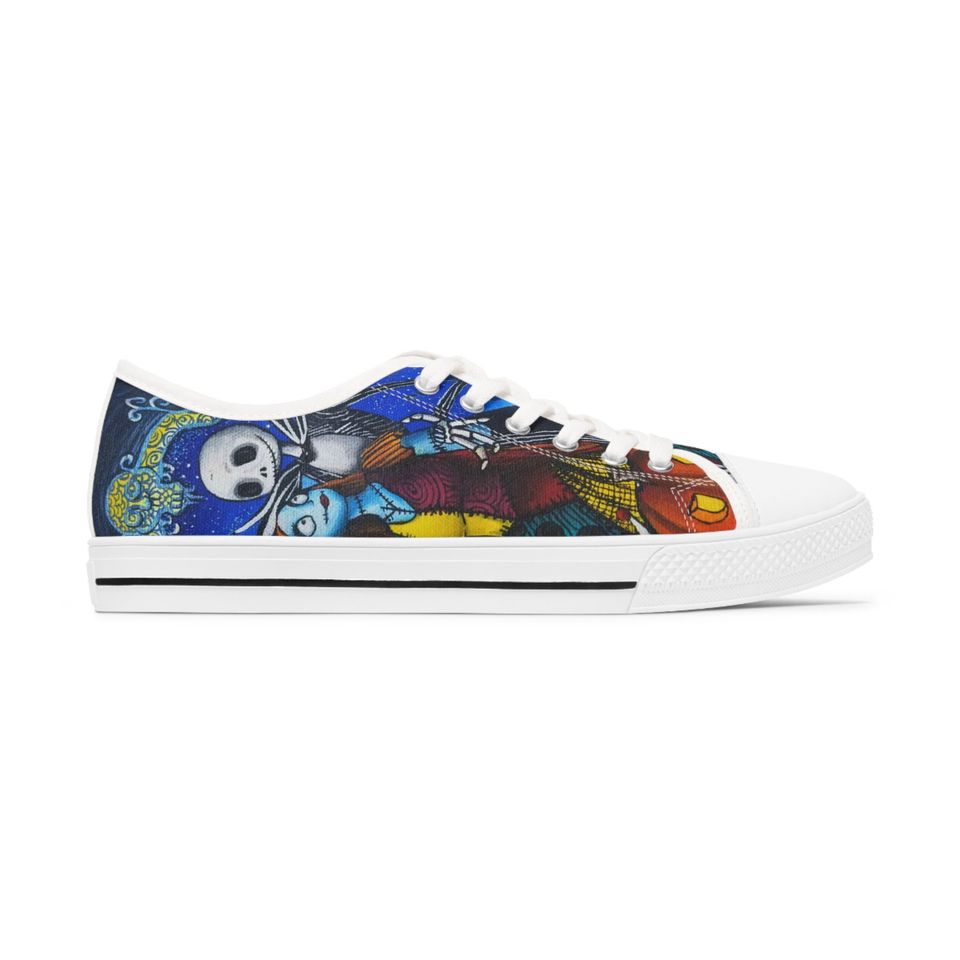 Disney Nightmare Halloween Women's Low Top Sneakers