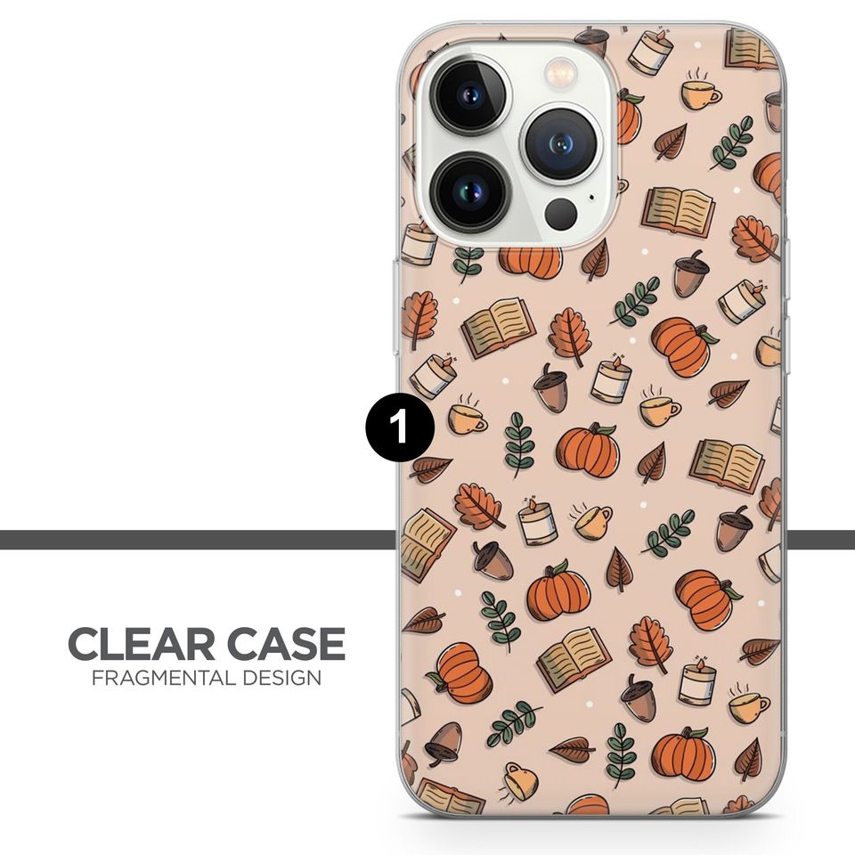 Halloween Spooky Collage Phone Case: Soft TPU Gel Cover