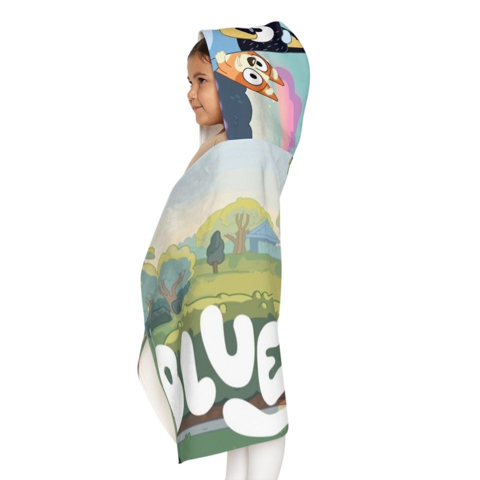 BlueyDad Hooded Towel
