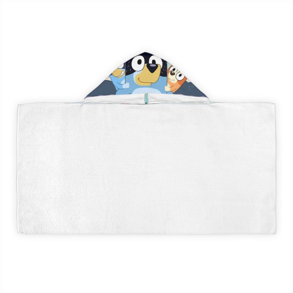 BlueyDad Hooded Towel