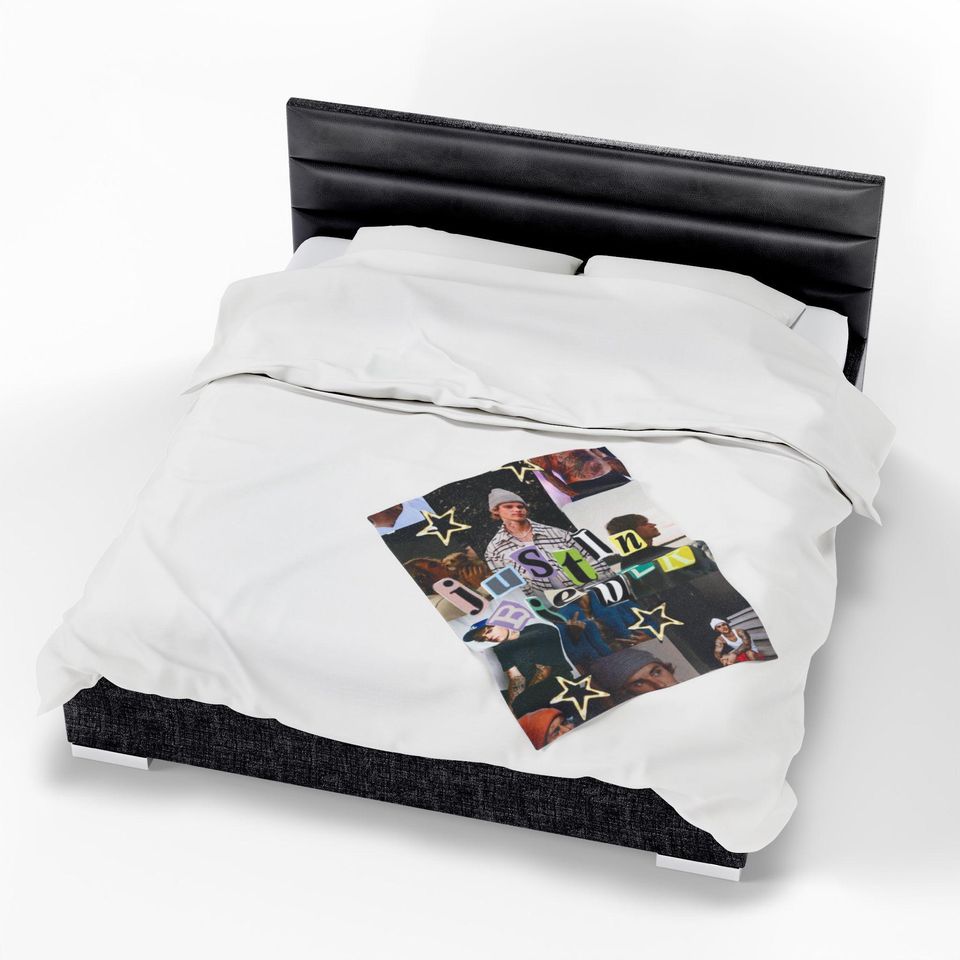 JB Collage Throw Blanket
