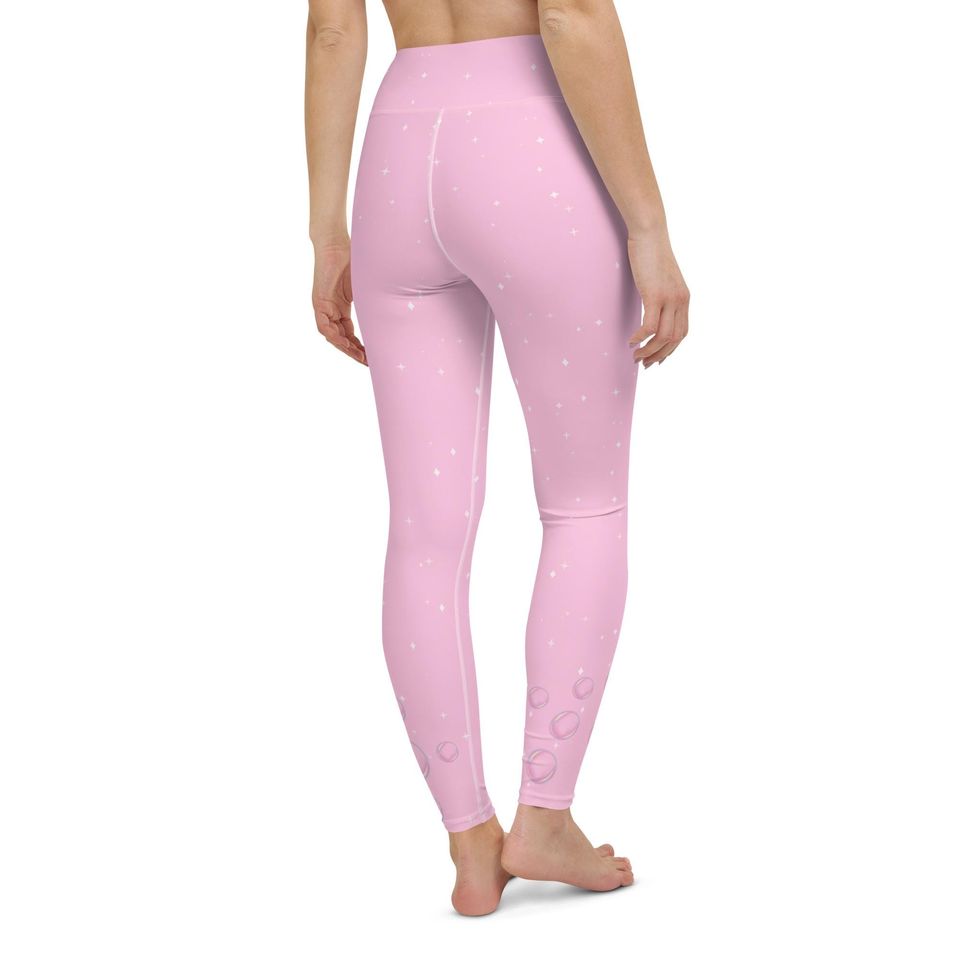 Wicked Glinda Pink Yoga Leggings