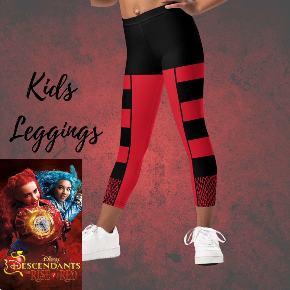 Descendants Rise of Red Leggings