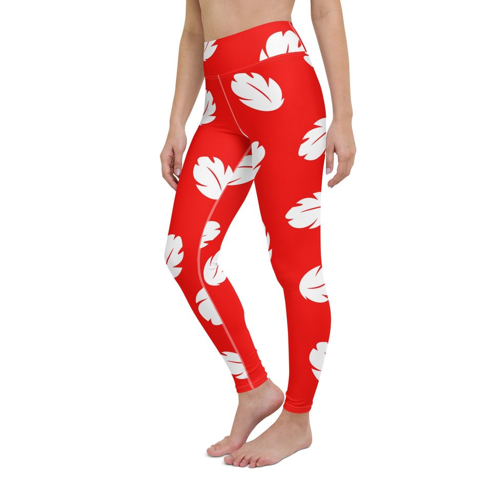 Womens Disney Leggings Lilo Stitch pattern