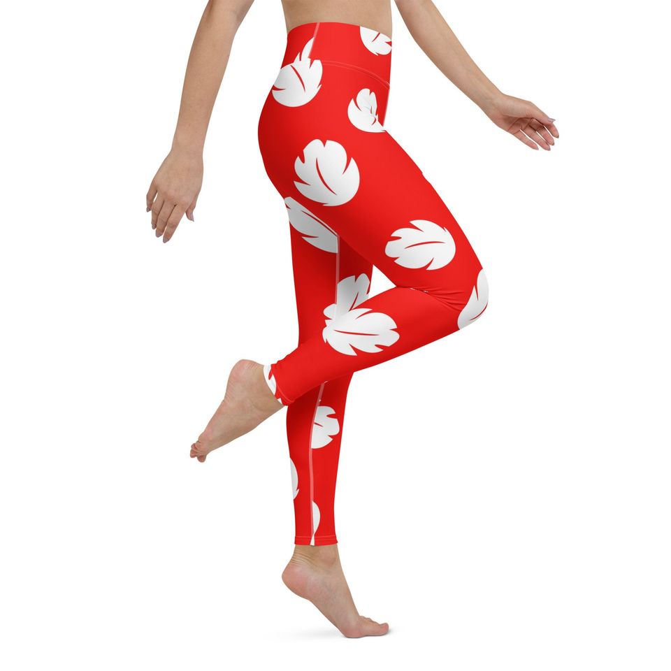 Womens Disney Leggings Lilo Stitch pattern