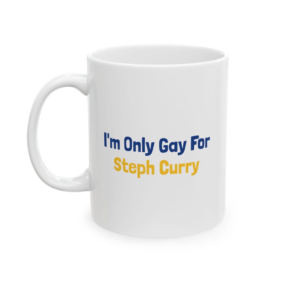 Funny Steph Curry Golden State Warriors Mug - NBA Fan Humor