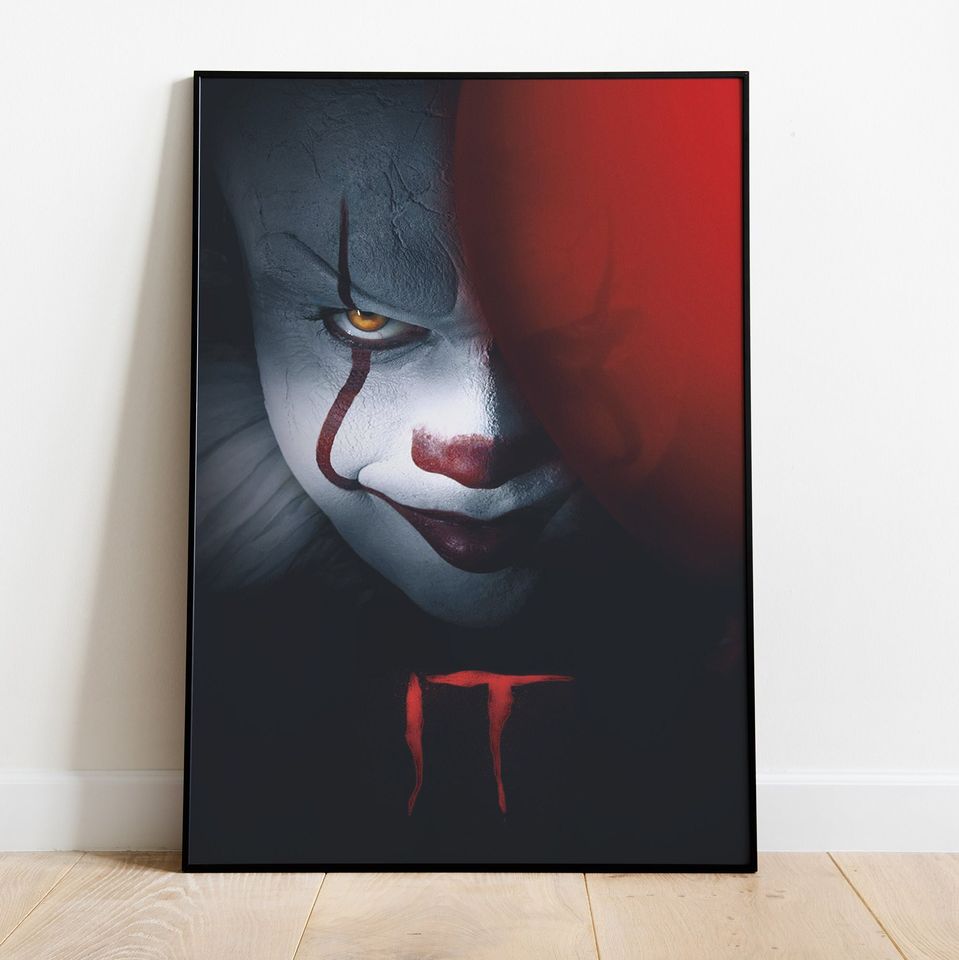 IT Poster, Pennywise Poster, Wall Decor