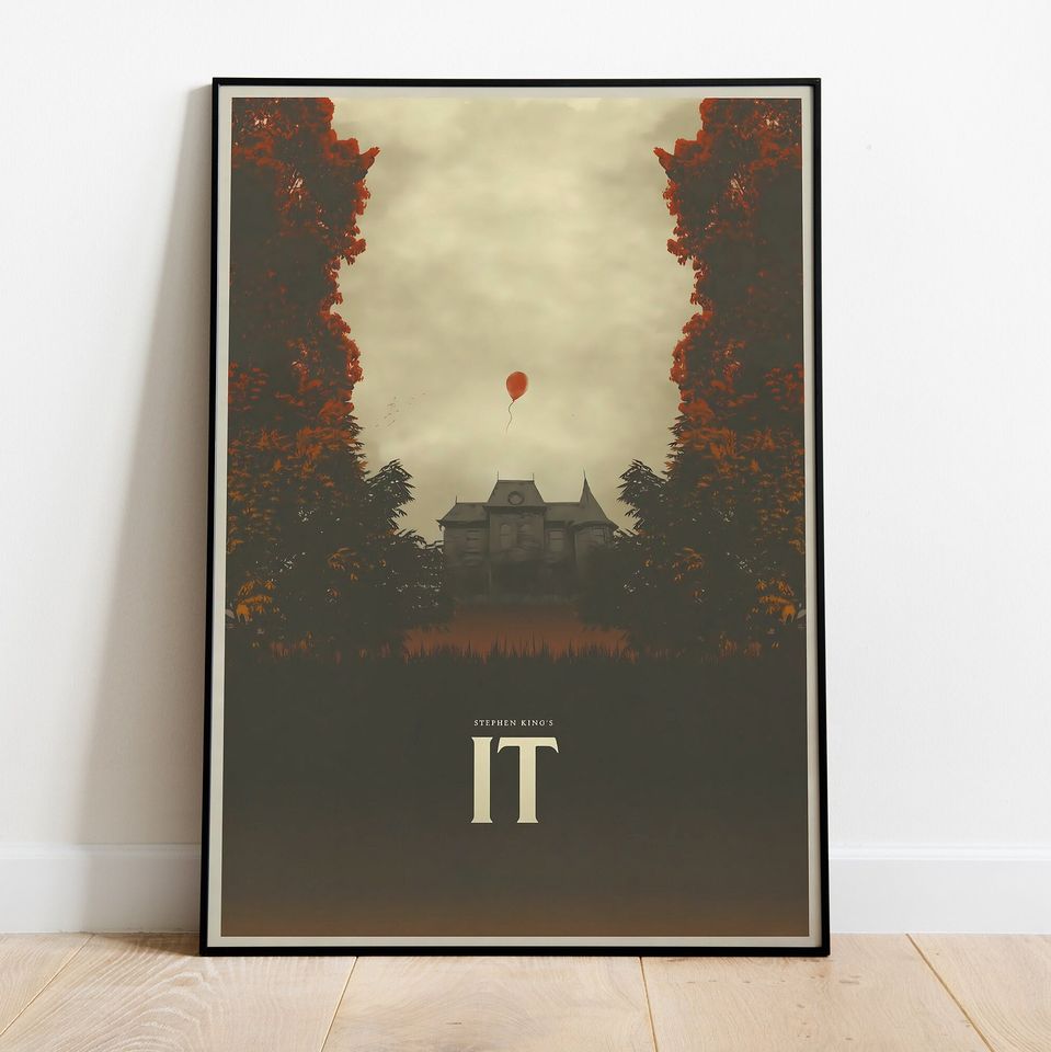 IT Poster, Pennywise Poster, Wall Decor