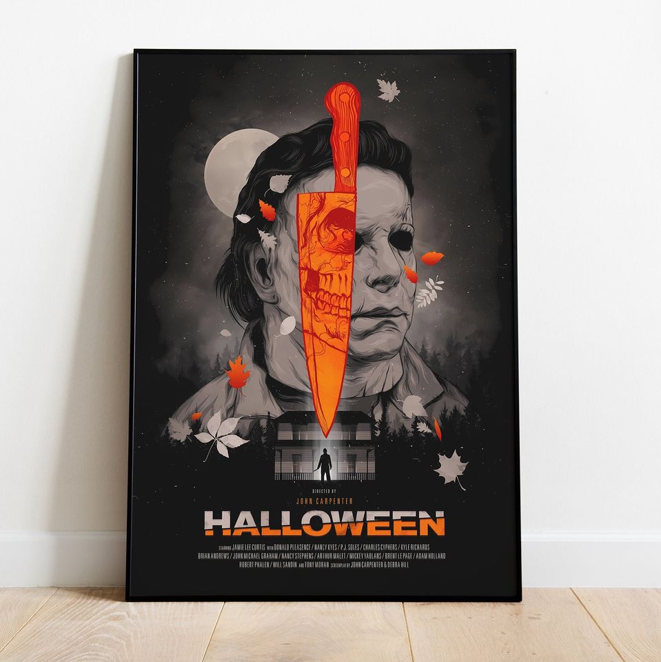 Halloween Poster, Michael Myers Wall Art & Fine Art