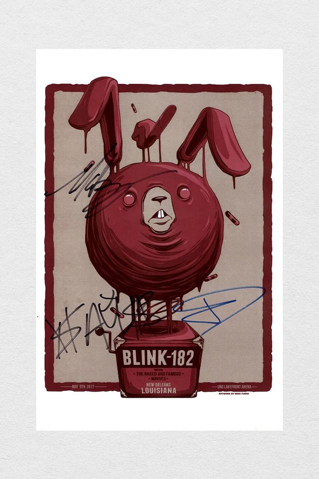 Signed B182 Poster: New Orleans Autograph