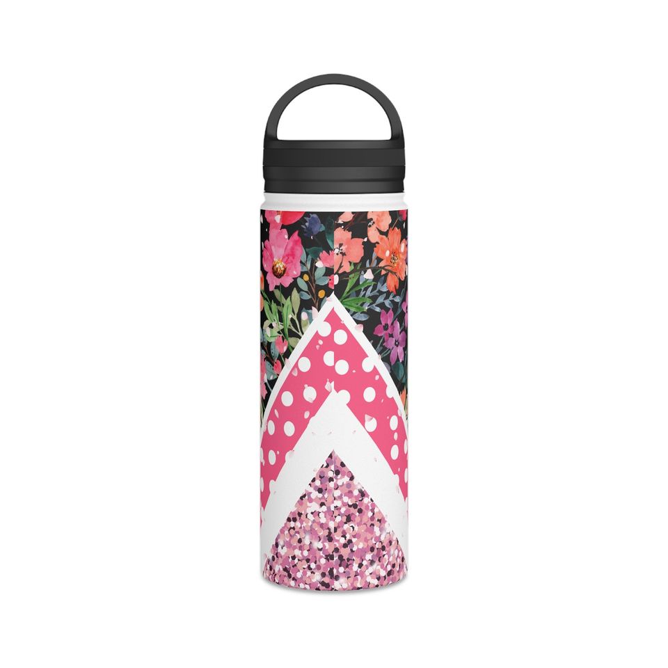 Stainless Steel Water Bottle, Handle LidMothers Day Gift