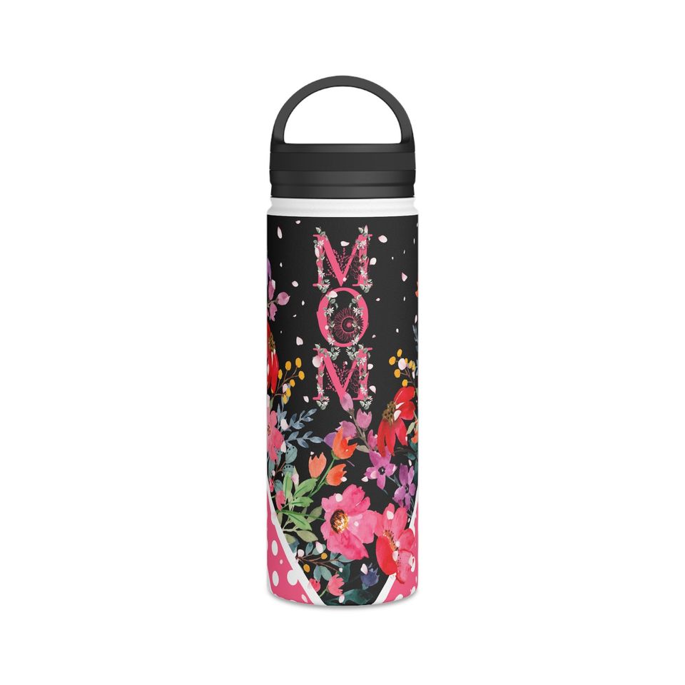 Stainless Steel Water Bottle, Handle LidMothers Day Gift