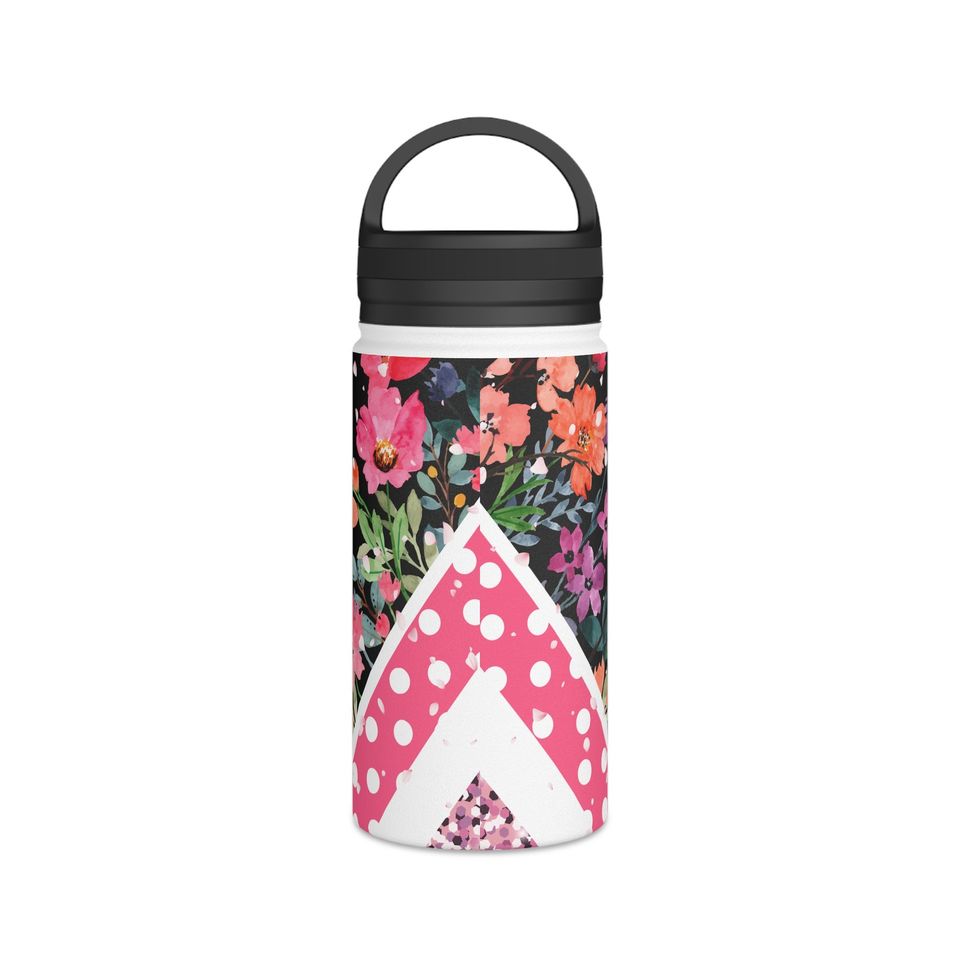 Stainless Steel Water Bottle, Handle LidMothers Day Gift