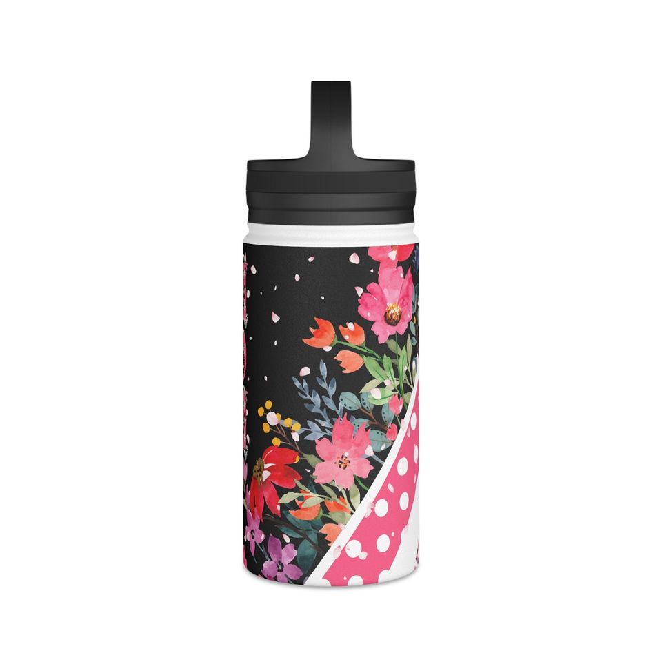 Stainless Steel Water Bottle, Handle LidMothers Day Gift