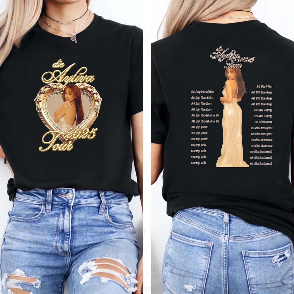 Ayliva Tour 2025 Shirt | Unisex Concert Merch & Gift for Fans Classic T-Shirt
