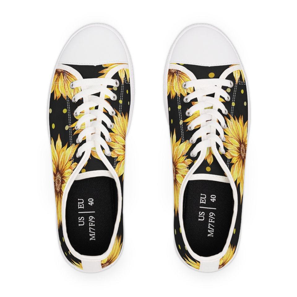 Sunflower - Women's Low Top Sneakers