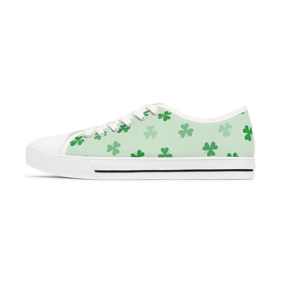 Lucky Clovers - Women's Low Top Sneakers