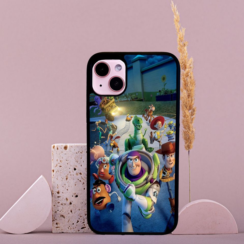 Personalized Toy Story Rubber Phone Case for iPhone