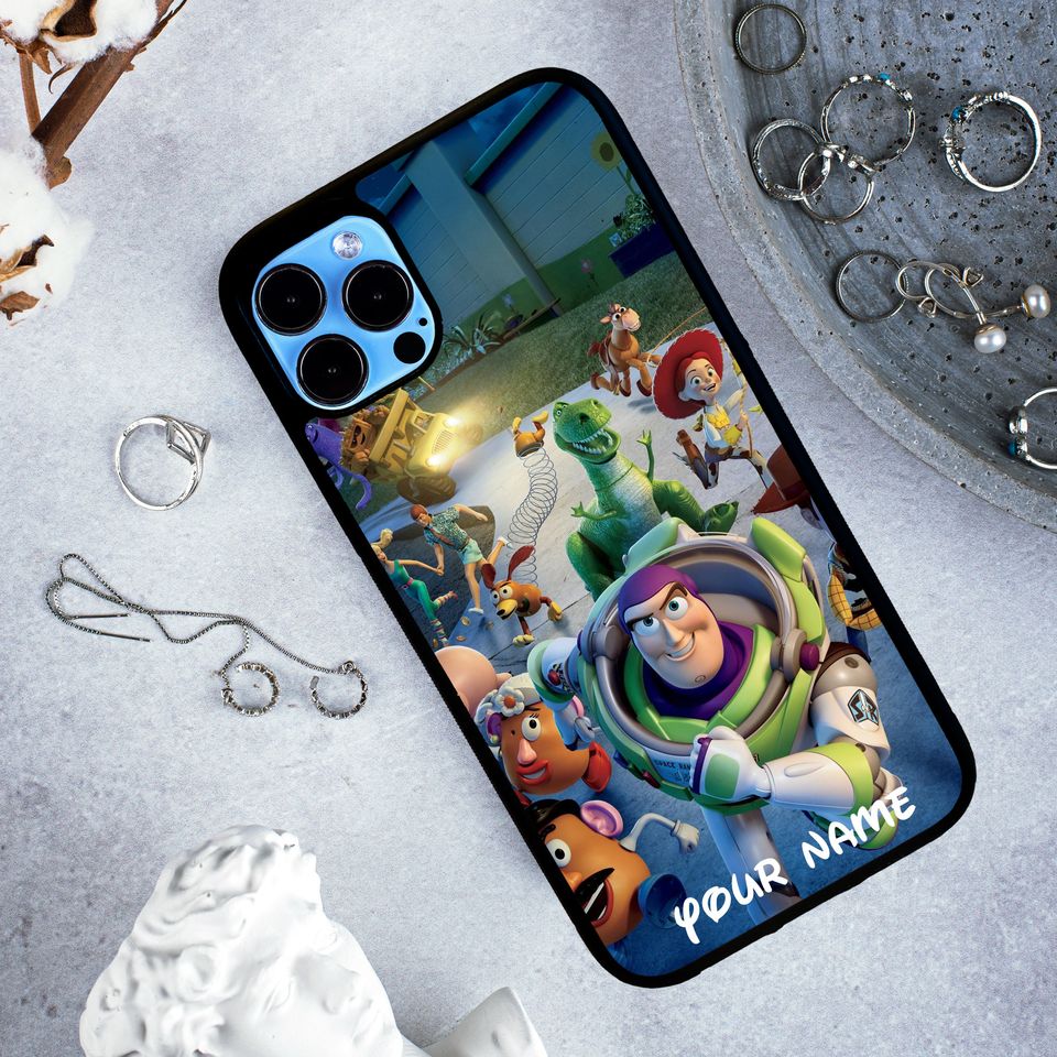 Personalized Toy Story Rubber Phone Case for iPhone