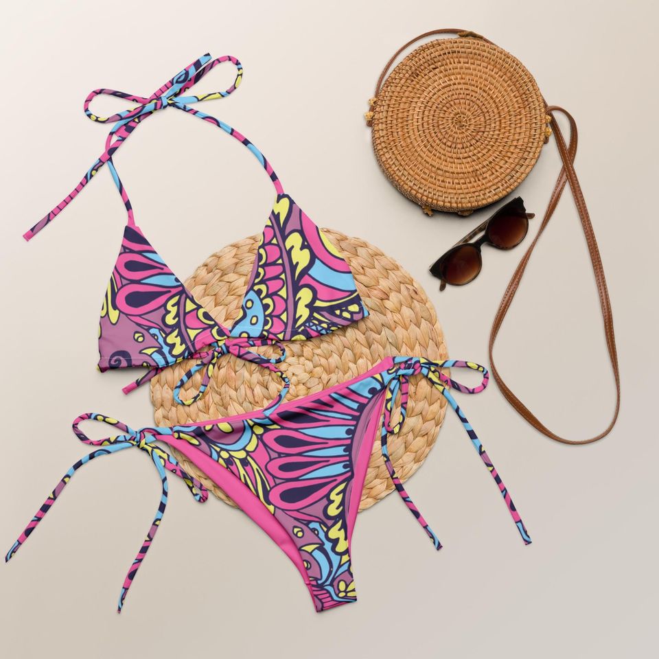 Pattern String Bikini