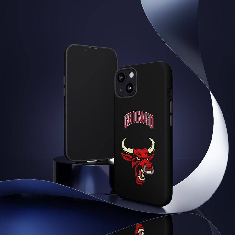 Chicago Bulls Phone Case: Impact Resistant NBA Sports Design