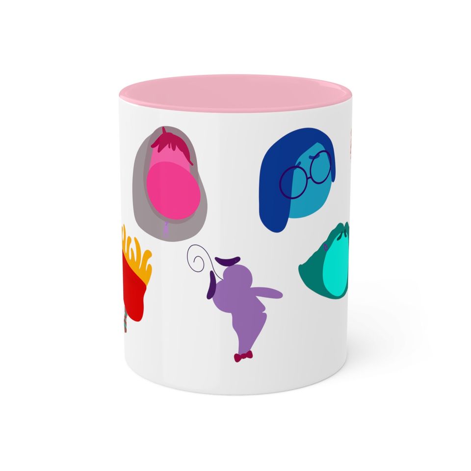 Inside Out 2 Mug, Disney Pixar Inside Out Coffee Mug, Anxiety Inside Out, Inside Out Gift, Inside Out Emotions