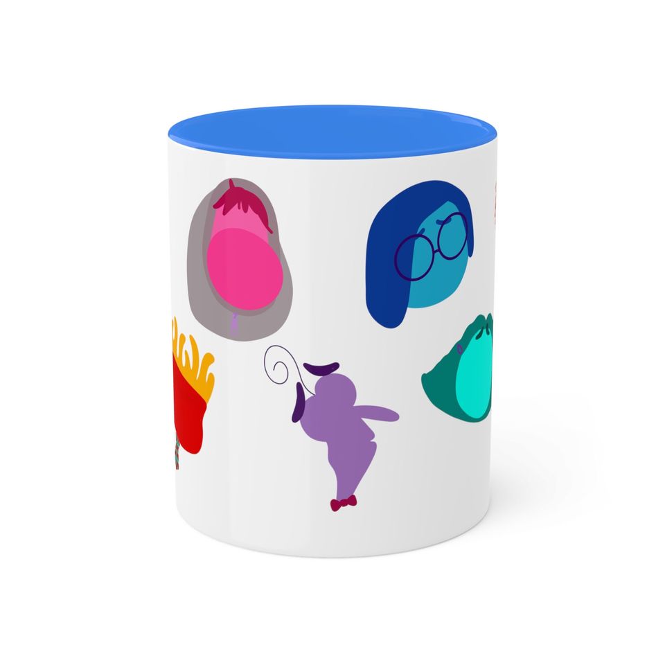 Inside Out 2 Mug, Disney Pixar Inside Out Coffee Mug, Anxiety Inside Out, Inside Out Gift, Inside Out Emotions
