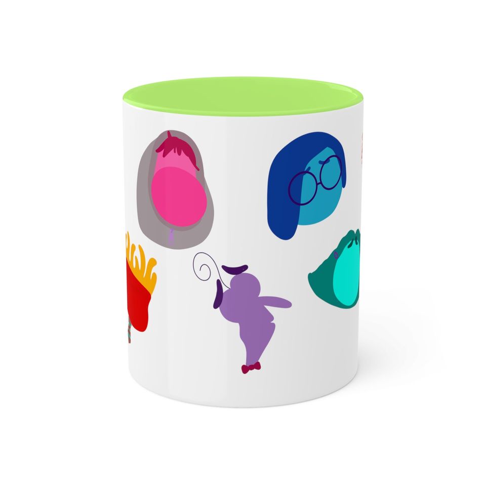 Inside Out 2 Mug, Disney Pixar Inside Out Coffee Mug, Anxiety Inside Out, Inside Out Gift, Inside Out Emotions