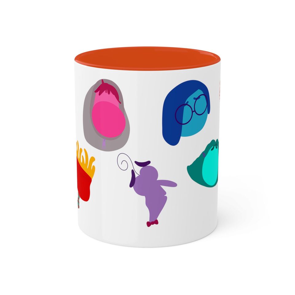 Inside Out 2 Mug, Disney Pixar Inside Out Coffee Mug, Anxiety Inside Out, Inside Out Gift, Inside Out Emotions