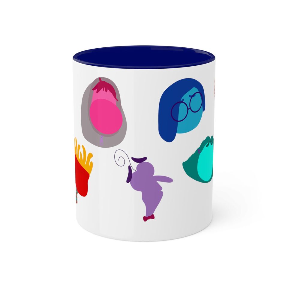 Inside Out 2 Mug, Disney Pixar Inside Out Coffee Mug, Anxiety Inside Out, Inside Out Gift, Inside Out Emotions