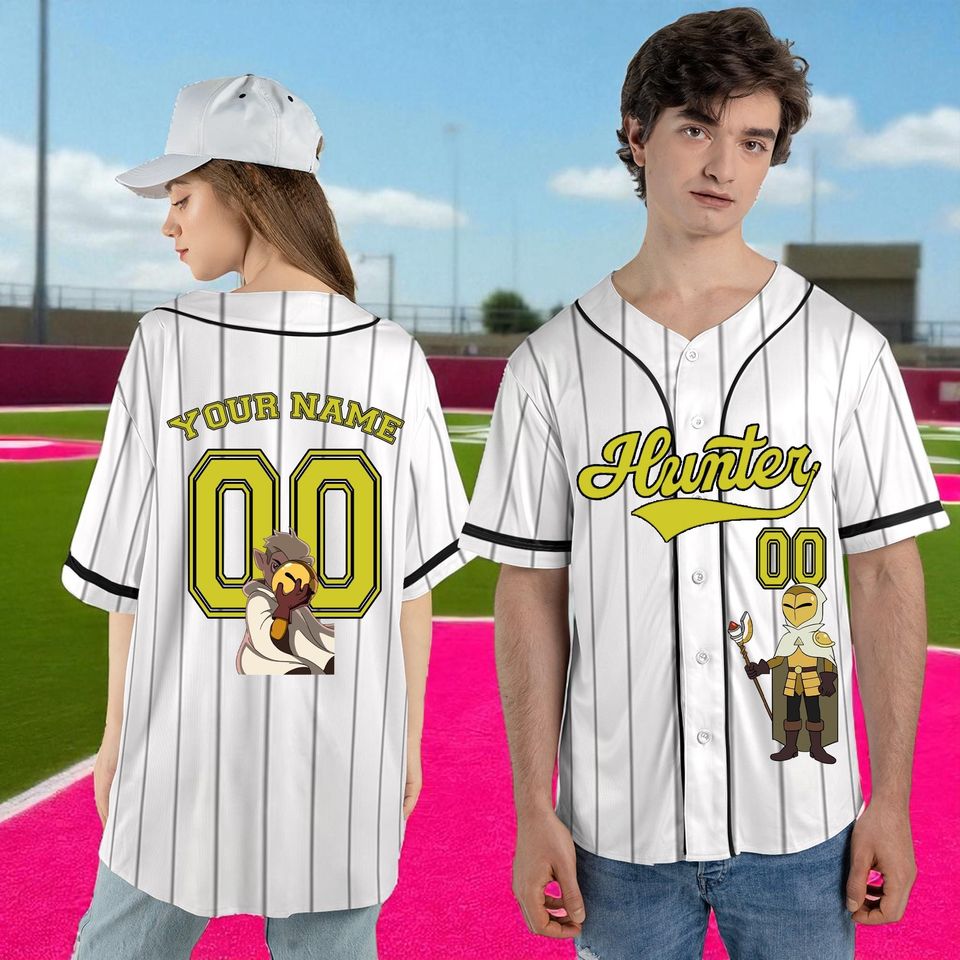 Custom Owl House Hunter Baseball Jersey  Personalized Golden Guard Jersey Shirt