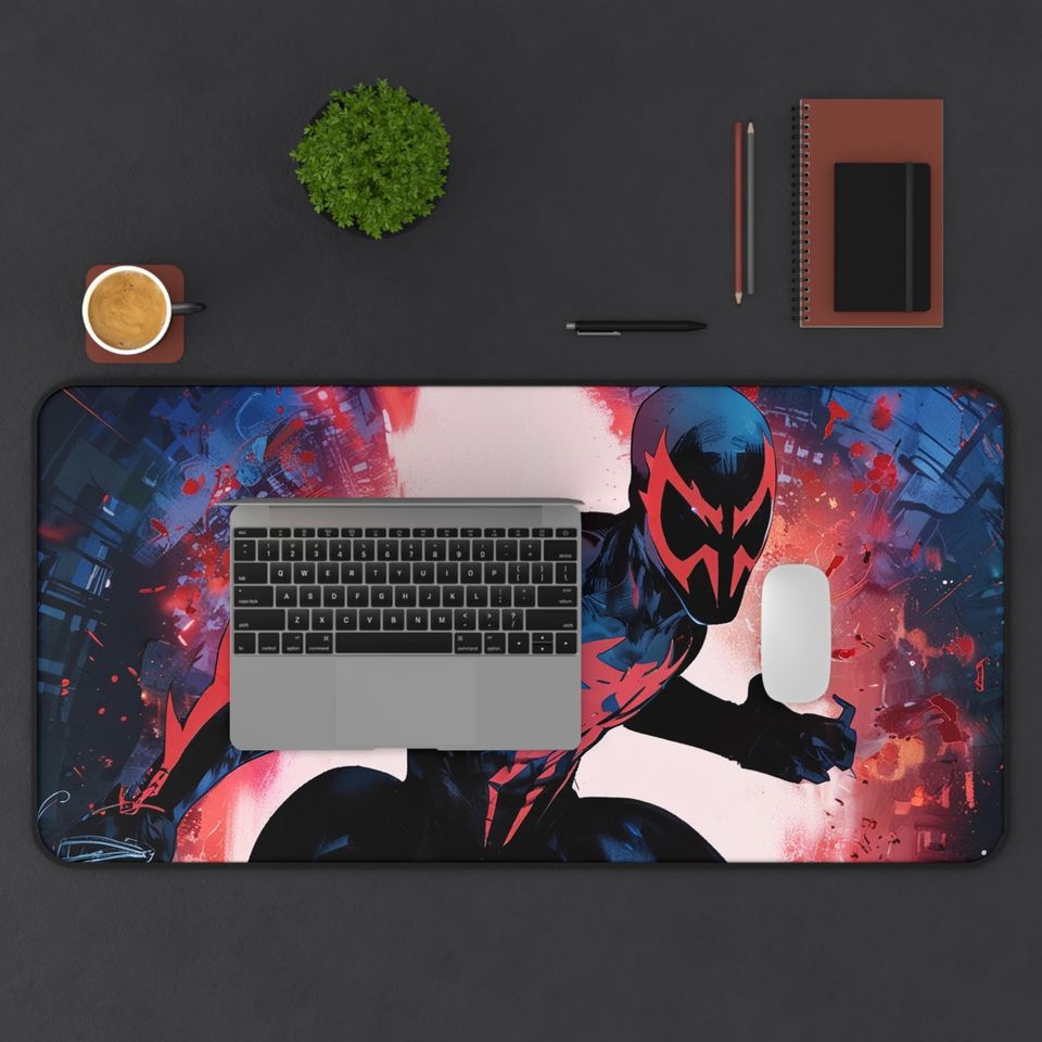 Spider-Man 2099 Mouse Pad - Superhero Desk Mat for Gaming & Office Decor