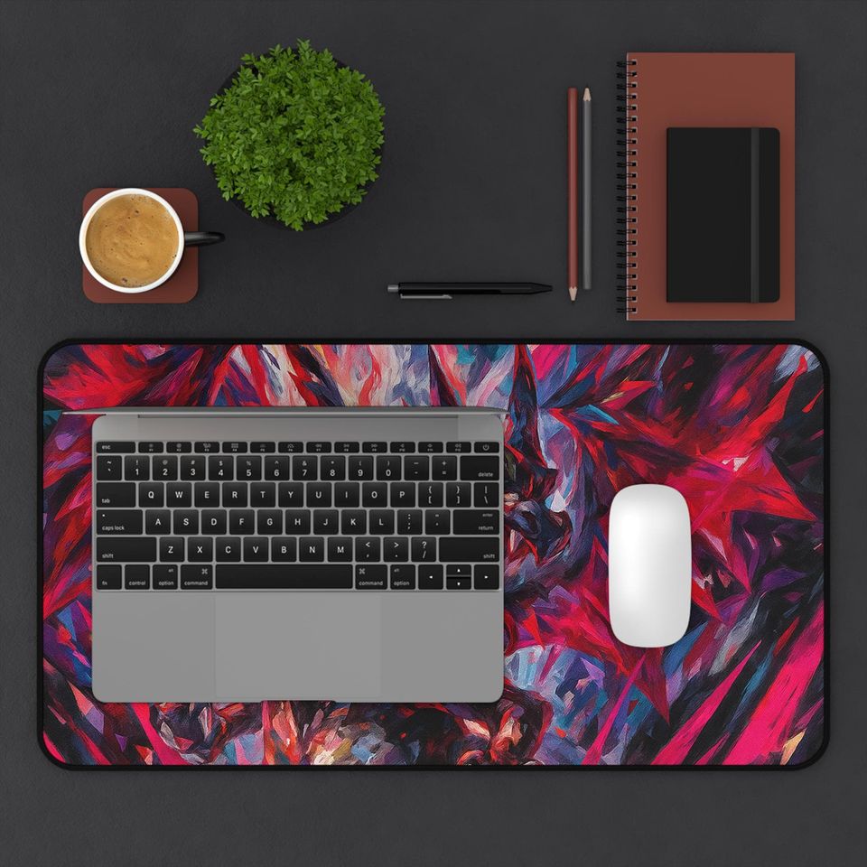 Charizard Mouse Pad - Paldean Fates PKM Inspired Dragon Desk Mat for Gaming and Office