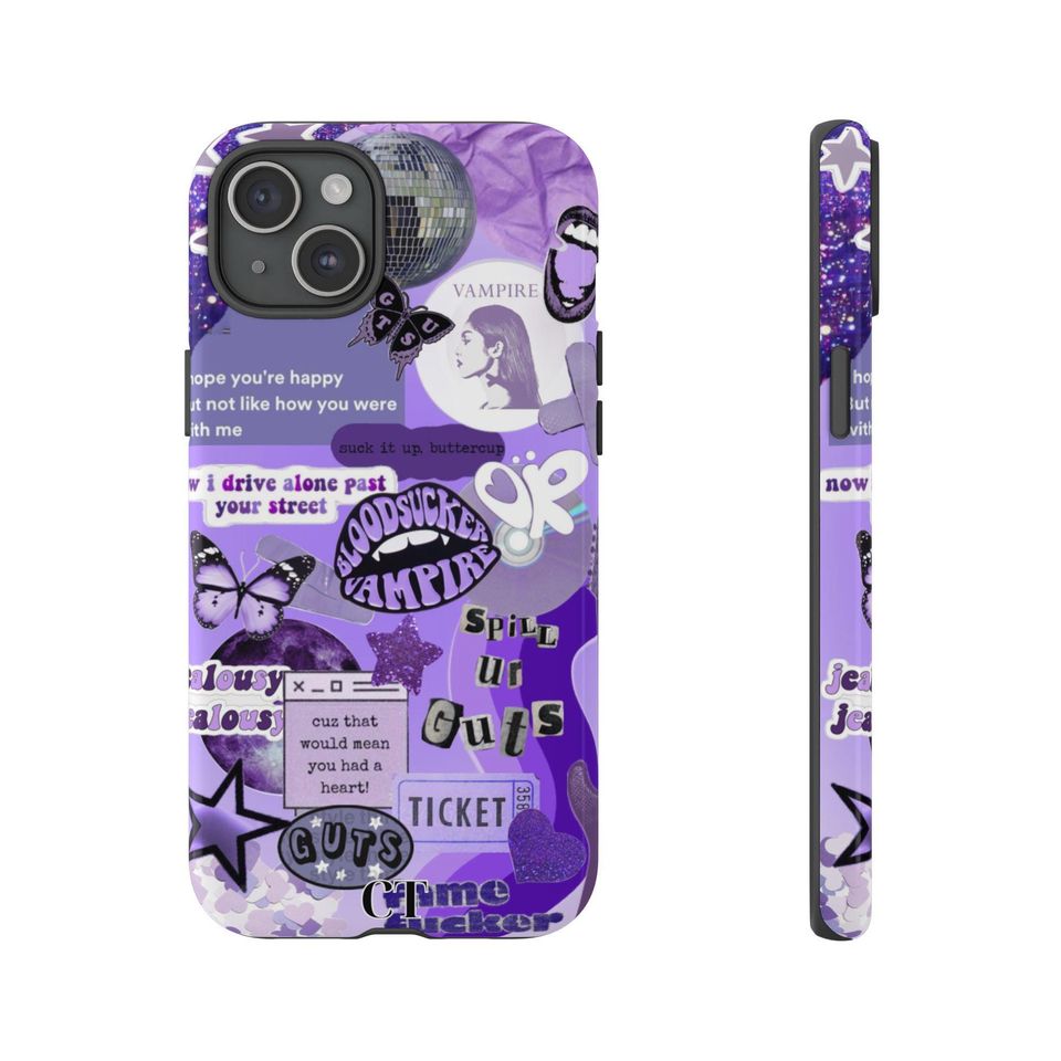 GUTS Tour Olivia Inspired Phone Case, Olivia Rodrigo Phone Case, Olivia Rodrigo GUTS