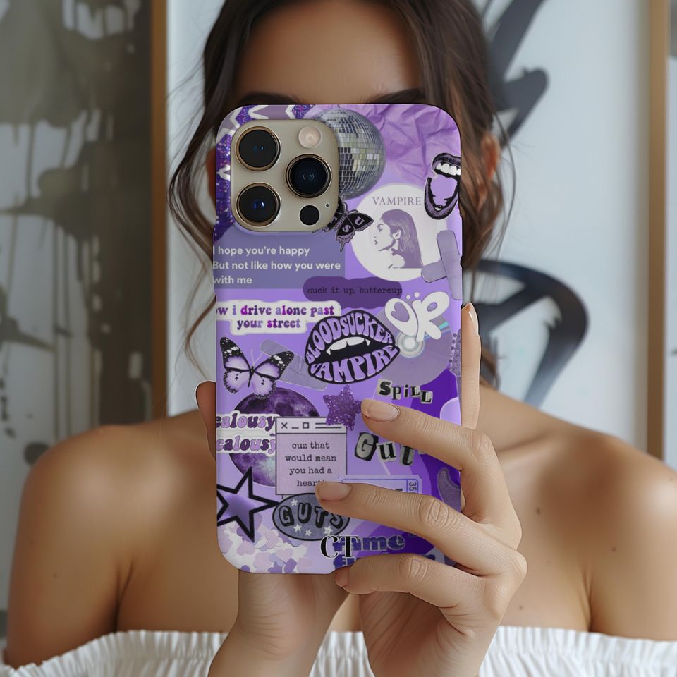 GUTS Tour Olivia Inspired Phone Case, Olivia Rodrigo Phone Case, Olivia Rodrigo GUTS