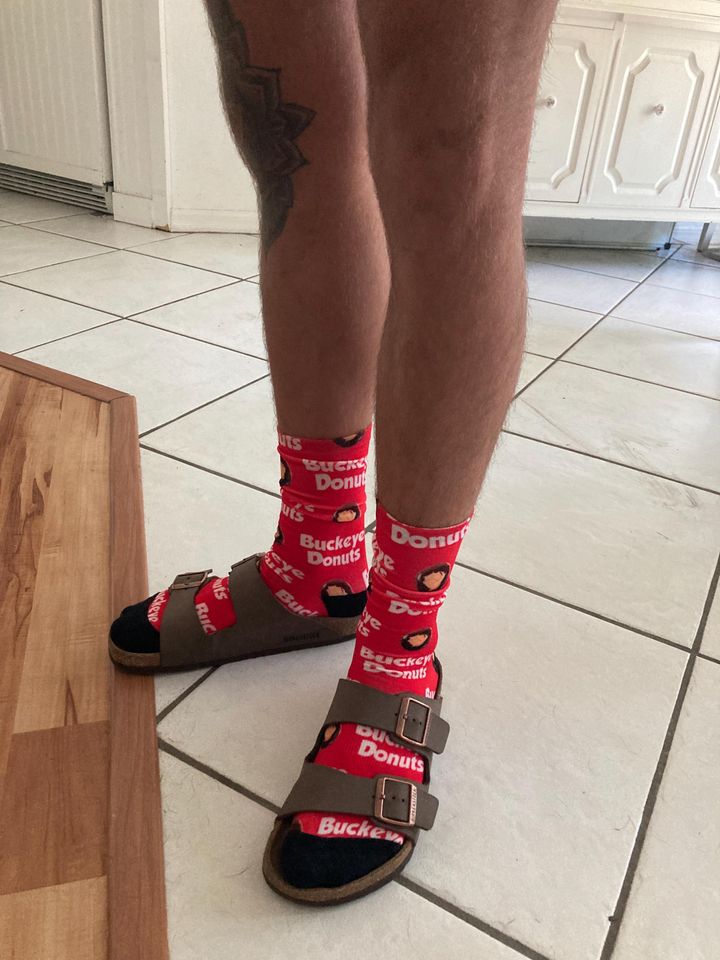 Buckeye Donuts Socks