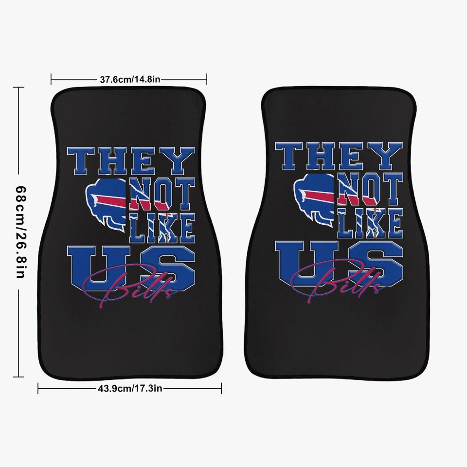 Bills. Car Floor Mats - 2Pcs