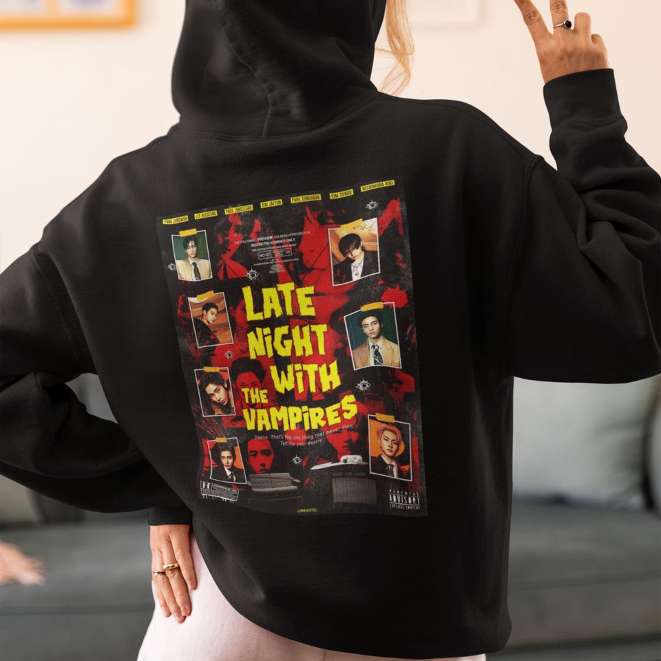 Enhypen Kpop Concert Double Sided Hoodie